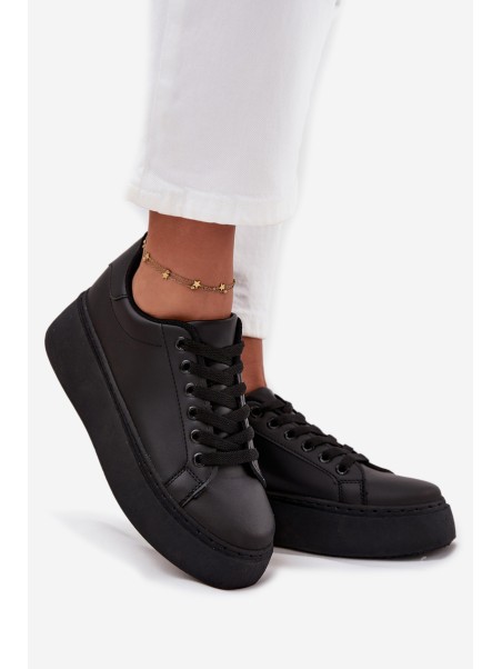 Women's Sneakers On Platform Black Sallira