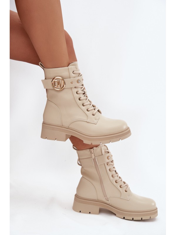 Insulated workery women's with decorative detail beige Talyssa