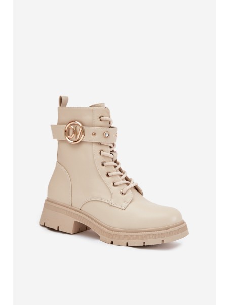 Insulated workery women's with decorative detail beige Talyssa