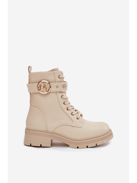 Insulated workery women's with decorative detail beige Talyssa