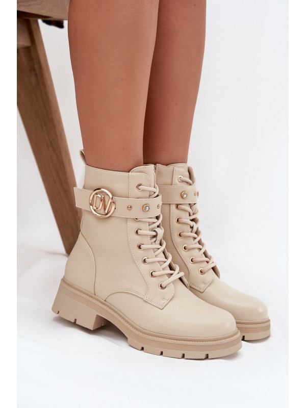Insulated workery women's with decorative detail beige Talyssa
