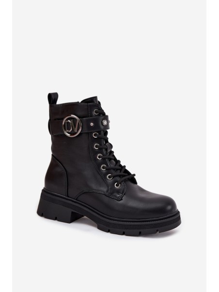 Insulated workery women with decorative detail black Talyssa