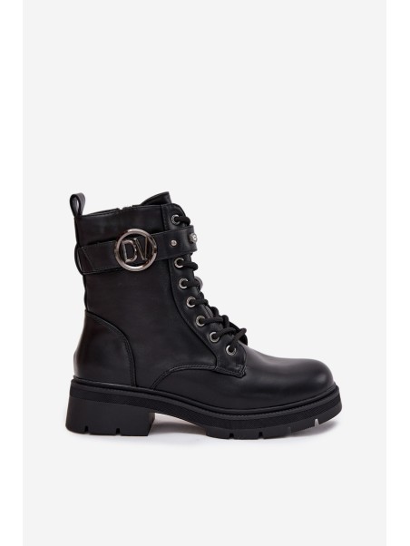 Insulated workery women with decorative detail black Talyssa