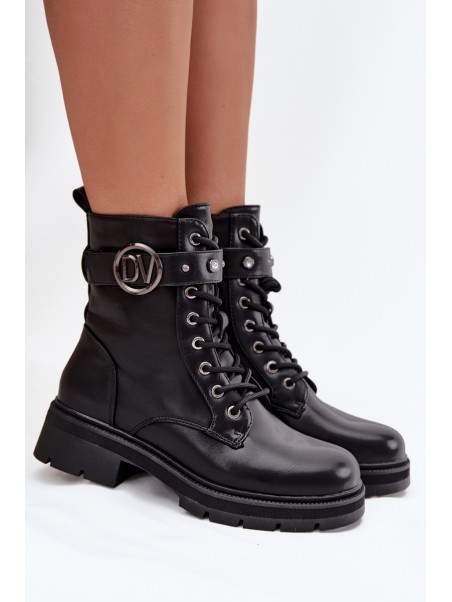 Insulated workery women with decorative detail black Talyssa