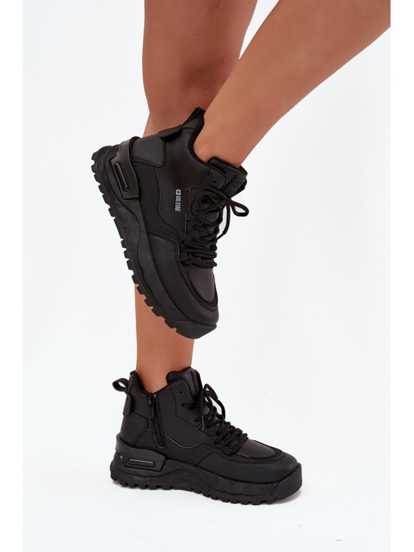 Women's Sports Shoes On Platform Big Star SS274509 Black