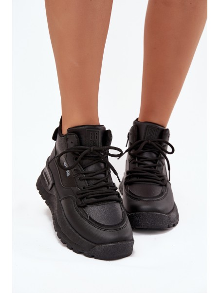 Women's Sports Shoes On Platform Big Star SS274509 Black