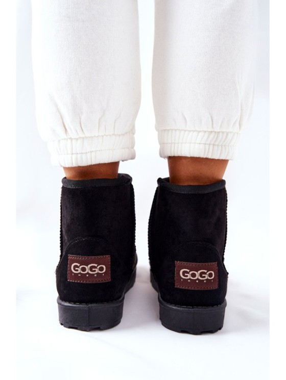 Snow Boots Fleece-lined Black Vicandi 2