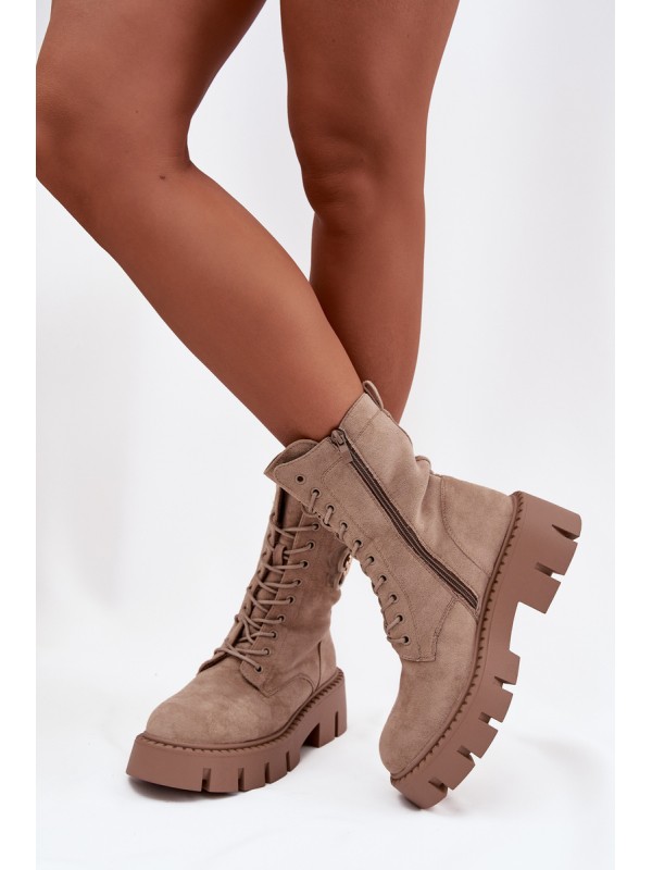 Insulated workery women's with decoration beige Melisse