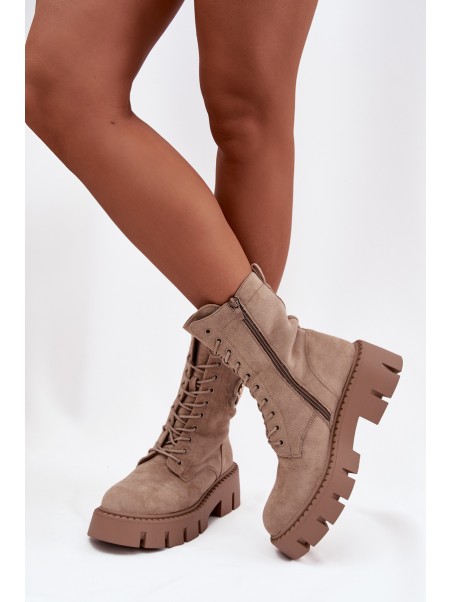 Insulated workery women's with decoration beige Melisse