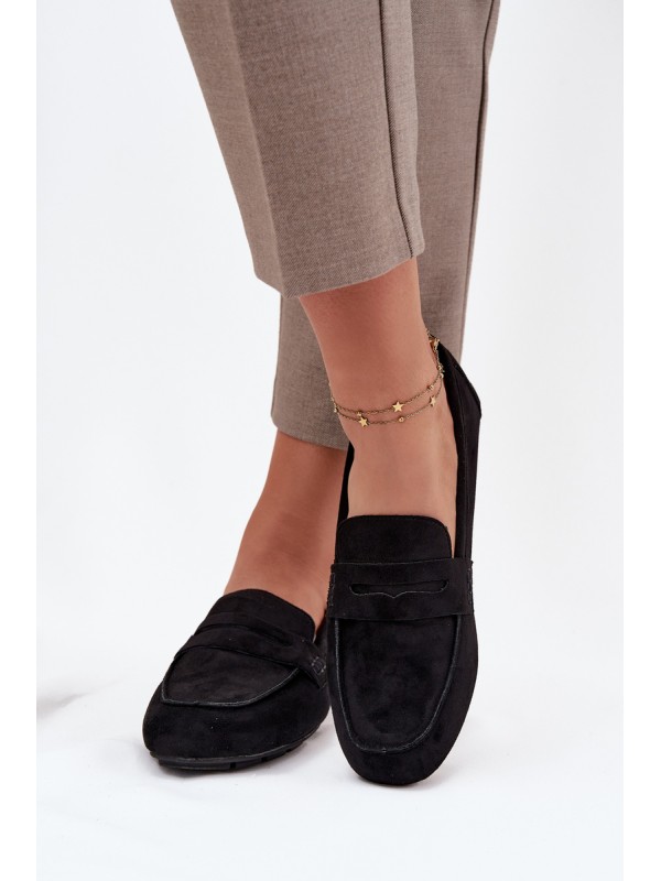 Loafers Moccasins Women's Flat Black Soreline 2