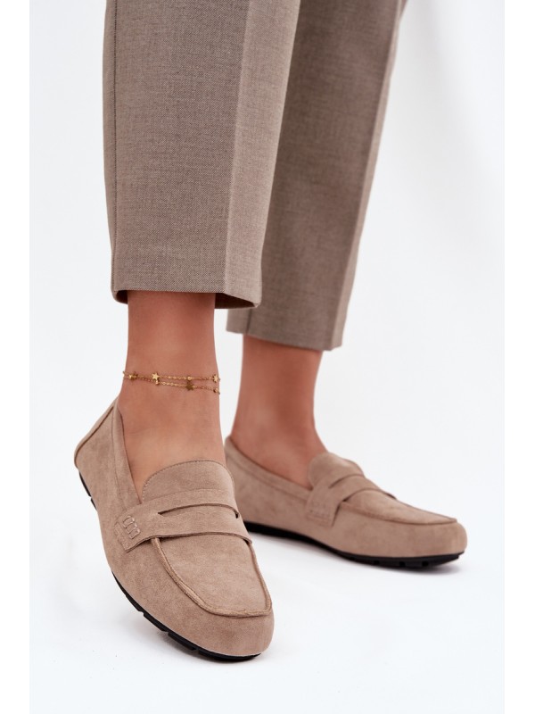 Loafers Moccasins Women's Flat Beige Soreline 2
