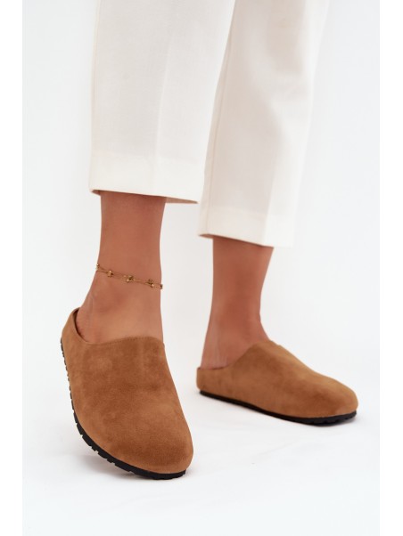 Women's Slides with Platform Camel Sylviane
