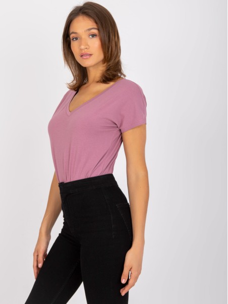 T-shirt-RV-TS-4832.19P-ciemny różowy