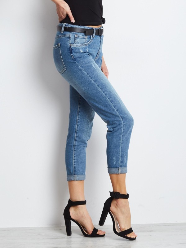 Spodnie jeans-JMP-SP-6889.58P-niebieski 2