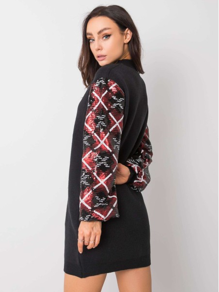 Sukienka-HM-SK-C9007.19-czarny