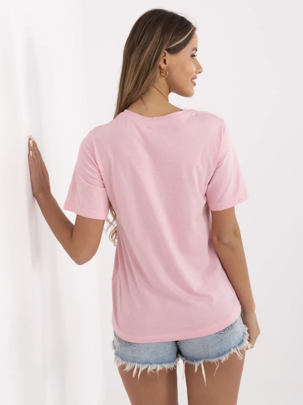 T-shirt-PM-TS-SS21TX64.32-różowy