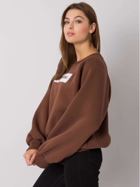 Bluza-EM-BL-652.13P-ciemny brązowy