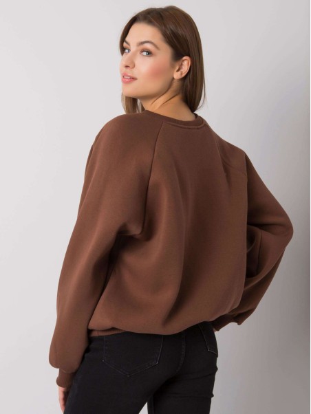 Bluza-EM-BL-652.13P-ciemny brązowy