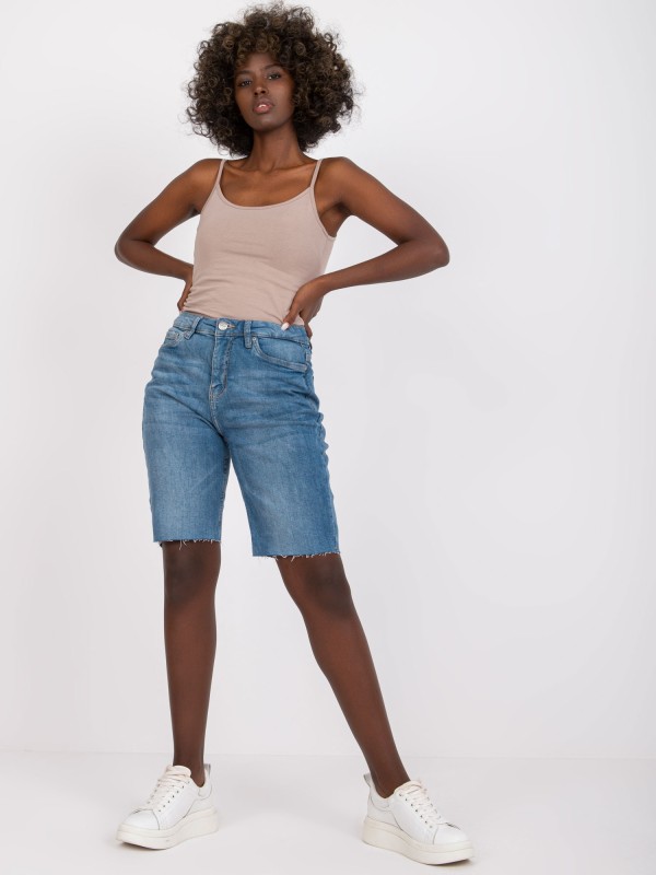 Szorty-D85048T62172ZM267-niebieski 2