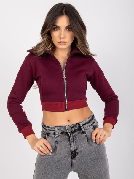 Bluza-RV-BL-7305.79-ciemny czerwony