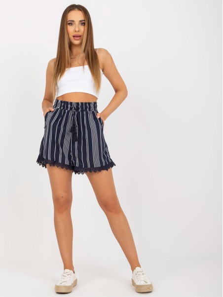 Szorty-D73771M62233KA-granatowy