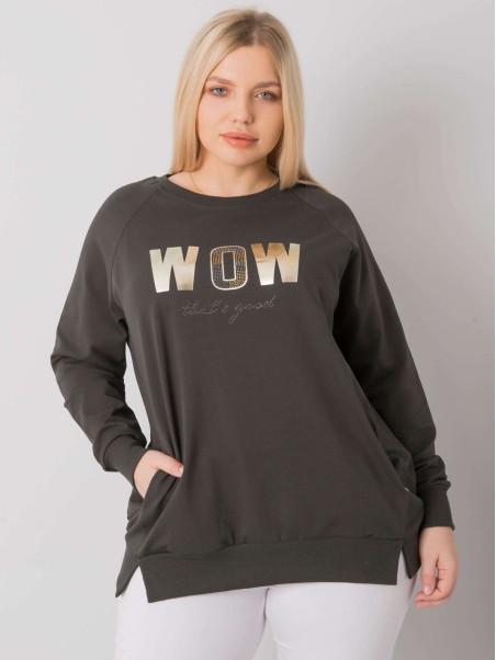 Bluzka-RV-BZ-7159.77P-ciemny khaki