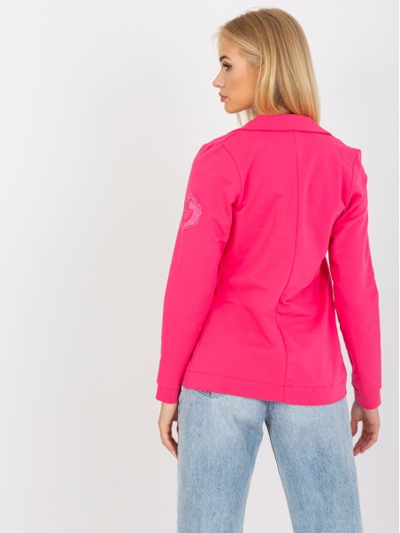 Švarkas-TW-ZT-OB034.12-fluoro rožinė