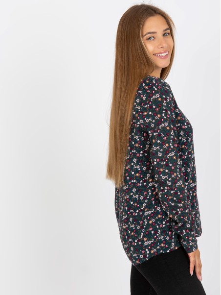 Bluzka-D73771M10971AEN-ciemny niebieski