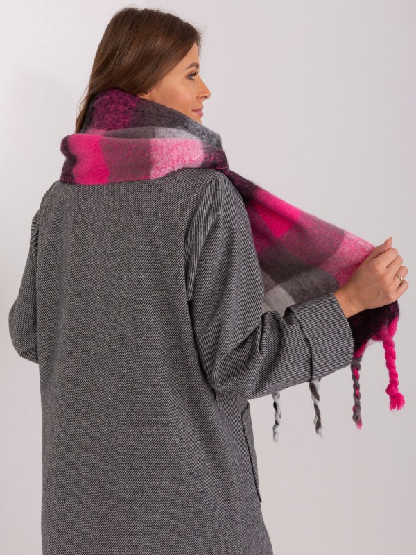 Szalik-AT-SZ-2313501.97-czarno-różowy