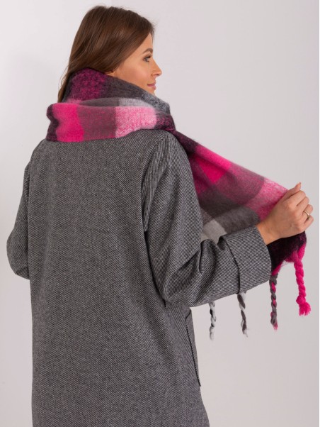 Szalik-AT-SZ-2313501.97-czarno-różowy