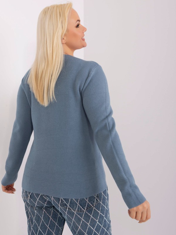 Sweter-PM-SW-PM-3706.10X-szaro-niebieski 2