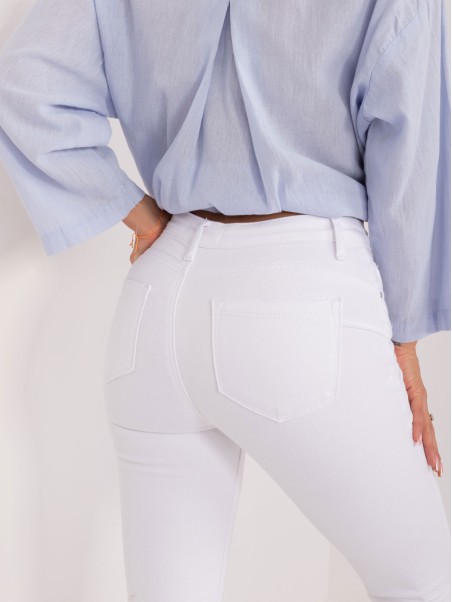 Spodnie jeans-PM-SP-J1286-1.70-biały