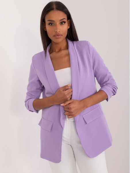 Švarkas-TW-ZT-BI-24155a.01X-šviesiai violetinė