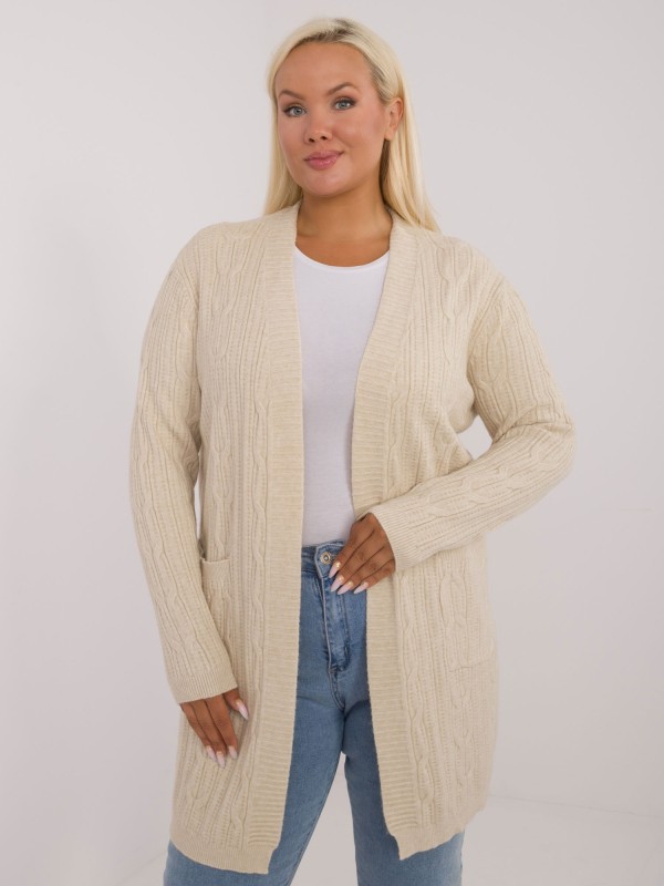Sweter-PM-SW-PM-3727.93-jasny beżowy