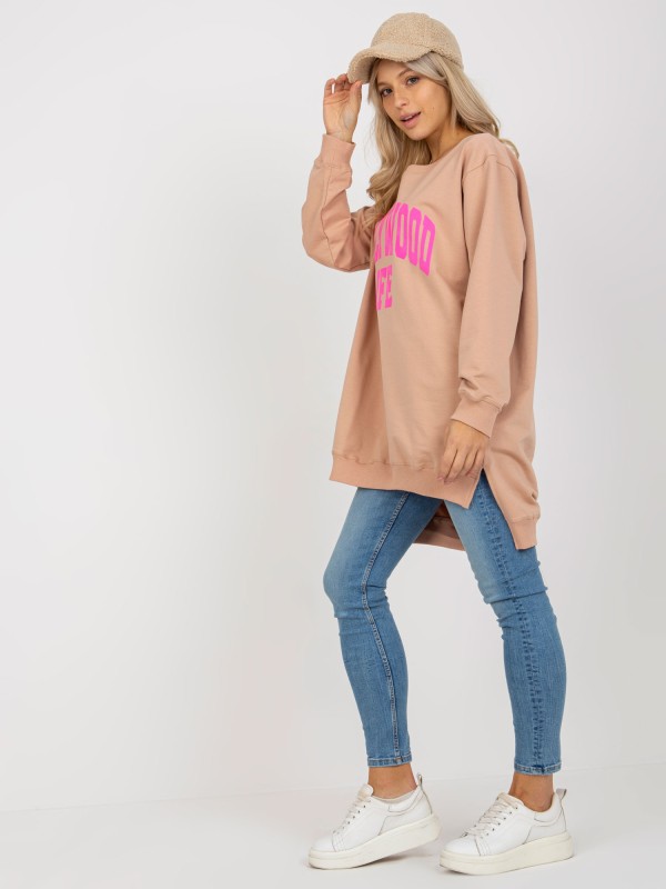 Bluza-VI-BL-3102.01P-beżowo-różowy