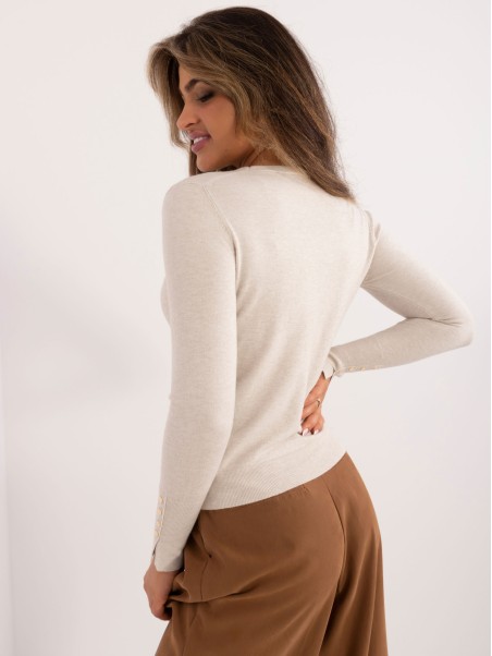 Sweter-PM-SW-R5101.31P-beżowy