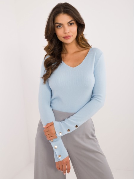 Sweter-AT-SW-2334.91-jasny niebieski