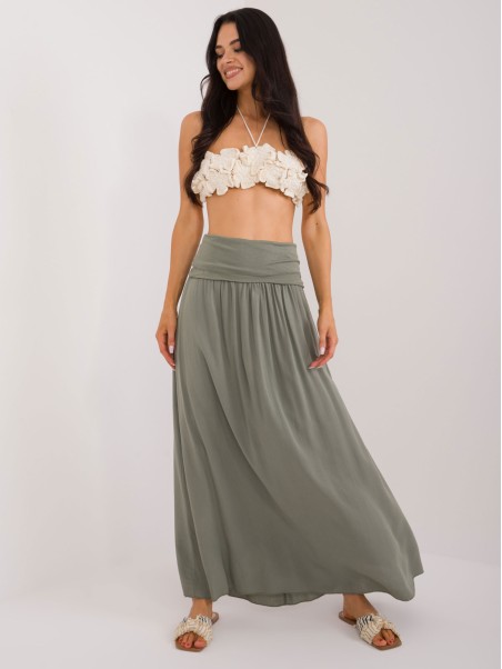 Spódnica-TW-SD-BI-82160.48-khaki