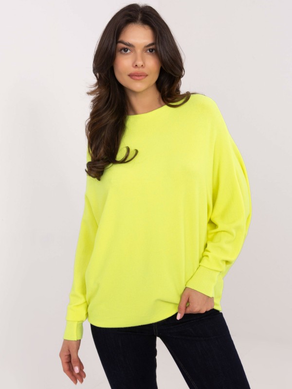 Sweter-DHJ-SW-8862.91-fluo żółty 2