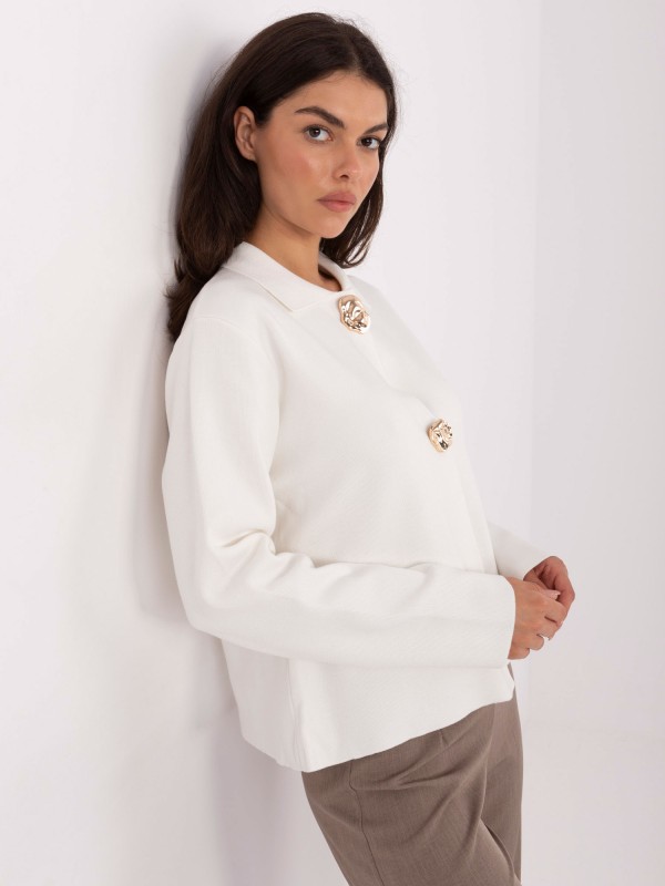 Sweter-PM-SW-CV6659.86-ecru