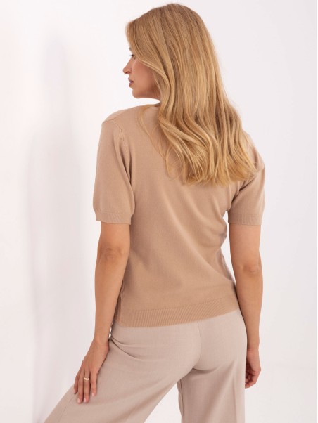 Sweter-PM-SW-PM-5053.39-camelowy