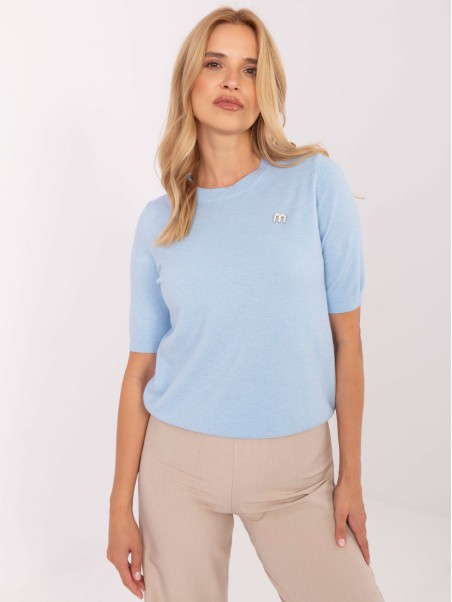Sweter-PM-SW-Y2508.33-jasny niebieski