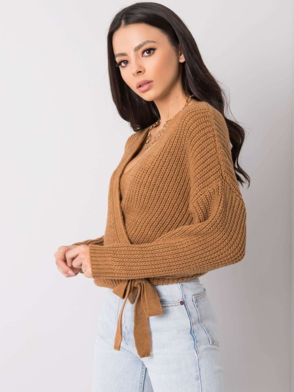 Sweter-D93039F90760B-jasny brązowy 2
