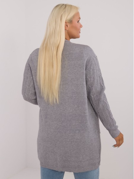 Sweter-PM-SW-PM-3727.93-szary