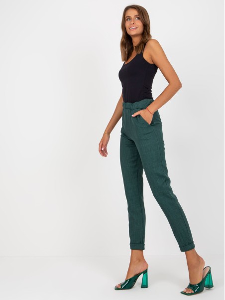 Spodnie-LK-SP-506616.84-ciemny zielony