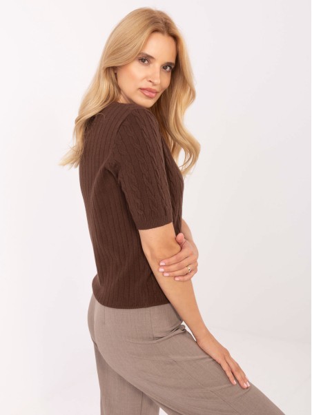 Sweter-PM-SW-PM-5065.28-brązowy
