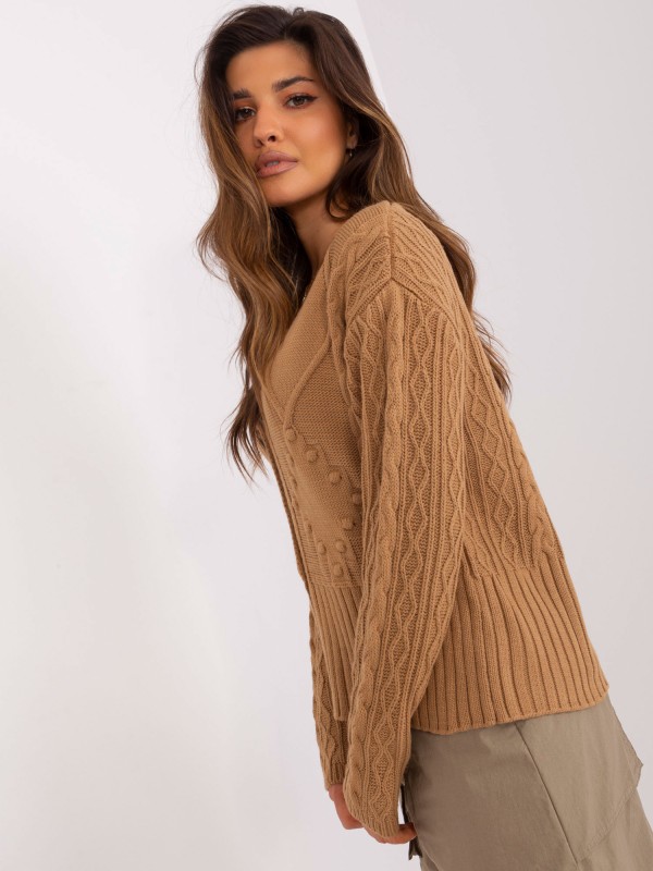 Sweter-BA-SW-0252.61P-camelowy