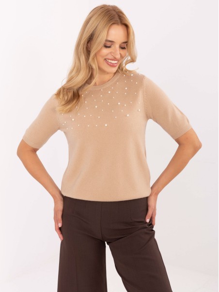 Sweter-PM-SW-PM-5059.15-camelowy