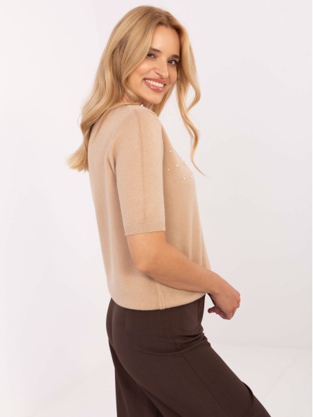 Sweter-PM-SW-PM-5059.15-camelowy