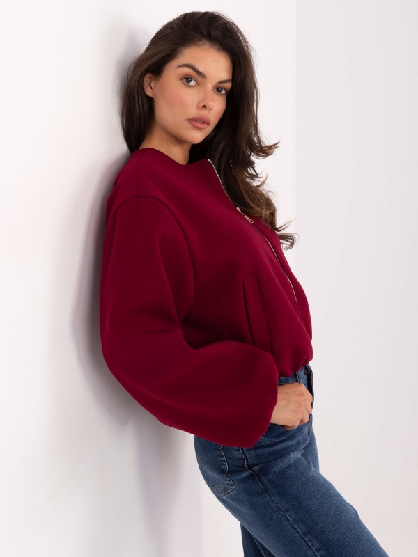 Užtraukiama bomber stiliaus striukė